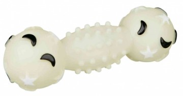 Dog toy : Trixie Dumbbell Moonlight with sound 18cm.