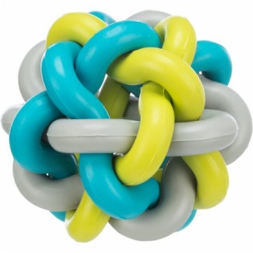 Toy for dogs - Trixie Knotted ball, natural rubber, ø 7 cm