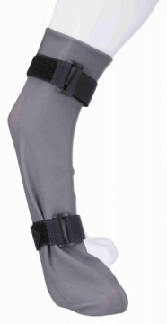 Zeķes ar neslīdošu zoli suņiem : Trixie Protective Sock, silicone, S: 6 cm|30 cm, grey