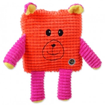 Placek Plīša rotaļlieta : Be Fun Calypso Square Bear, orange, 12.5 cm