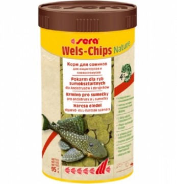 Fish food : Sera Catfish Chips, 250ml