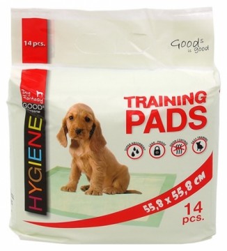 Absorbent pads : Dog Fantasy Training Pads, 55.8 x 55.8 cm : 14gb