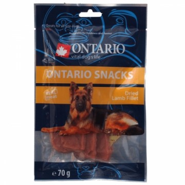 Treats for dogs : Ontario Dry Lamb Fillet, 70 g