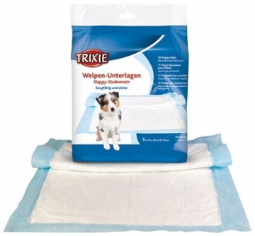 Absorbent pads : TRIXIE Nappy Puppy Pad, 60x60cm, 10 pcs.