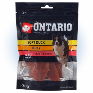 Treats for dogs : Ontario Soft Duck Jerky, 70g