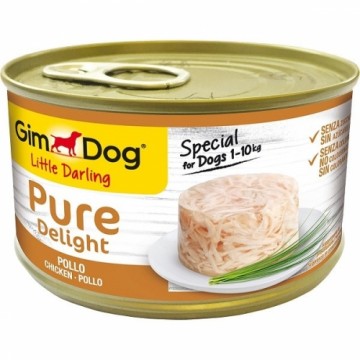 Canned food for dogs - GimDog Little Darling Pure Delight Chicken 150gr