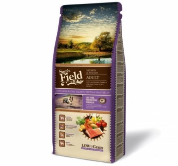 Dry food for dogs : Sams Field Salmon & Potato Adult, 13 kg