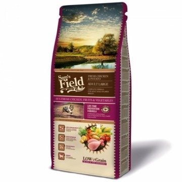 Dry food for dogs : Sams Field Fresh Chicken & Potato Adult Large, 13 kg