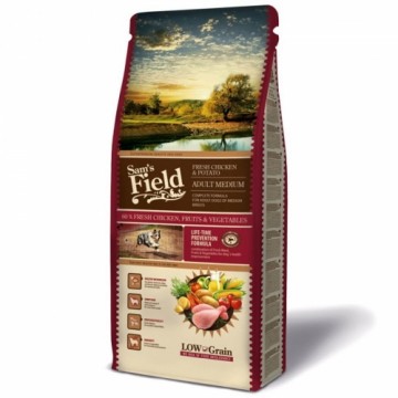 Dry food for dogs : Sams Field Fresh Chicken & Potato Adult Medium, 13 kg