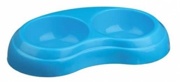 Bowl for animals, plastic : Trixie Double Bowl, 0.2l|10cm