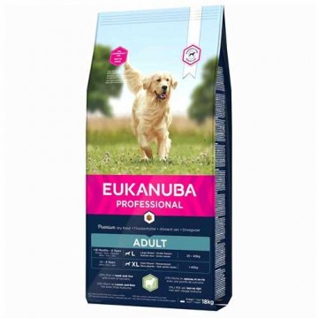 Сухой корм для собак - Eukanuba Adult, Large, ягненок и рис, 18 кг