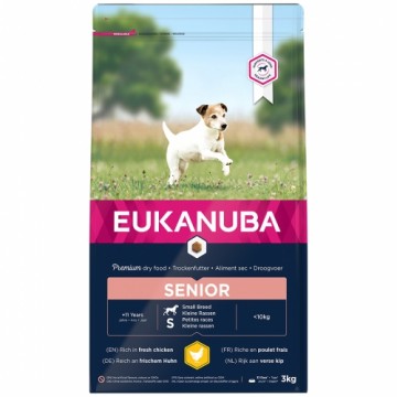 Сухой корм для собак - Eukanuba Senior Small and Medium Chicken, 3 кг