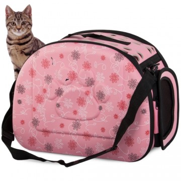 Goodbuy bag for animal (M) (40cm x 33cm x 27.5cm) pink