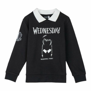 Children’s Sweatshirt without Hood Wednesday Dark grey