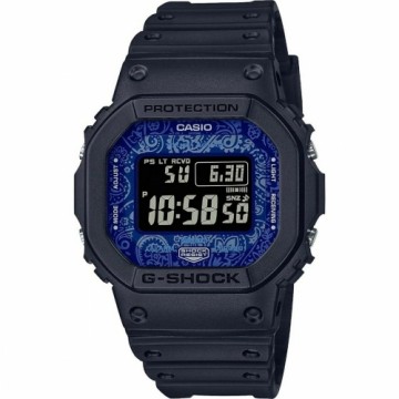 Мужские часы Casio G-Shock GW-B5600BP-1ER COLLECTION BLUE PAISLEY SERIE ***SPECIAL PRICE*** Чёрный Синий