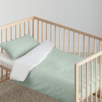 Ziemeļu pārvalks Kids&Cotton Vichy Piparmētra 175 Vītnes buklets 100 x 120 cm