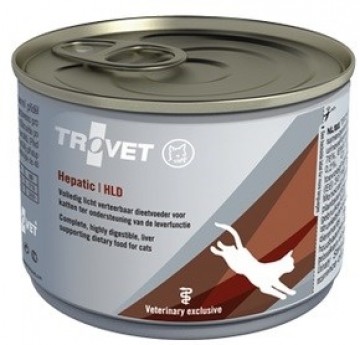 TROVET Hepatic HLD with chicken - wet cat food - 200g