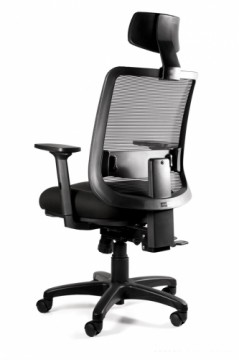 Unique Ergonomic office chair SAGA PLUS black