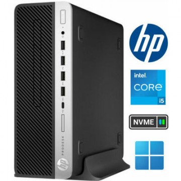 HP ProDesk 600 G4 i5-8500 16GB 256GB SSD Windows 10 Professional (Atjaunots A)