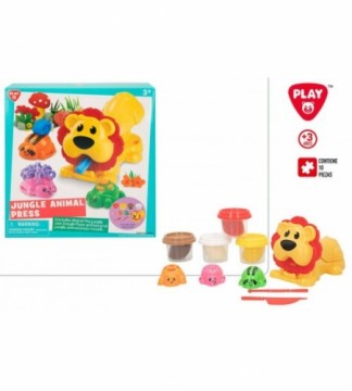 Playgo Plastilīna komplekts Džungļi (10 elementi) 3+ CB47266