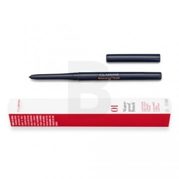 Clarins Waterproof Eye Pencil waterproof eye pencil 01 Black Tulip 0,3 g