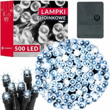 Ziemassvētku lampiņas Springos CL0534 500 Led 34.5 m