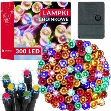 Ziemassvētku lampiņas Springos CL0338 300 Led 21.5 m