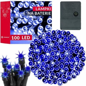 Ziemassvētku lampiņas Springos CL0129 100 Led 8.5 m