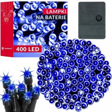 Christmas lights Springos CL0405 400 Led blue