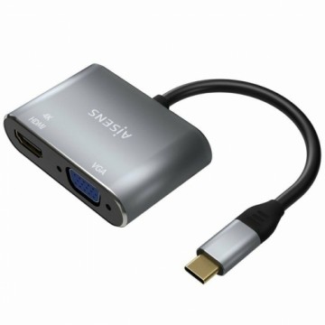 Адаптер HDMI—VGA Aisens A109-0627 Серый