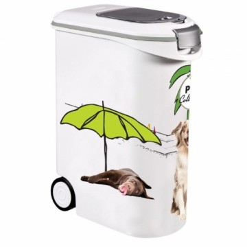 Trauks barības uzglabāšanai uz riteņiem Pet Life Dogs 20kg 54L 49,3X27,8x60,5cm