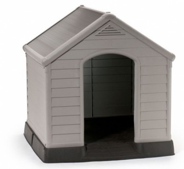 Curver Suņa būda Dog House 95x99x99cm pelēka