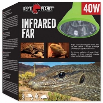 Нагревательная лампа для террариума : Repti Planet Bulb Far Infrared HEAT 40W