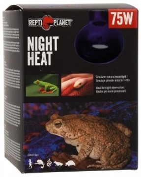 Нагревательная лампа для террариума : Repti Planet Bulb Moonlight HEAT 75W