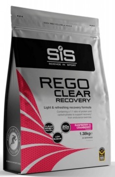 Uztura bagātinātājs pulveris SiS Rego Clear Recovery Raspberry & Cranberry 1.38g