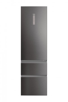 Haier Refrigerator HTW5620CNMP (414L; darl inox)