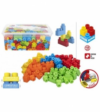 Color Baby Konstruktora kļuči no ABS plastmasas 80 elem. 18 m+ CB49281