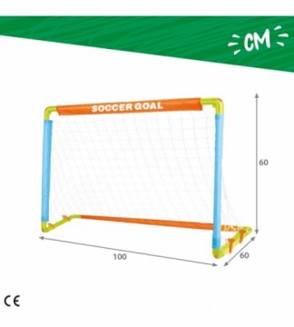 Active Sports Futbola vārti salokāmi 100x60x60 cm CB Sport 3+ CB47692