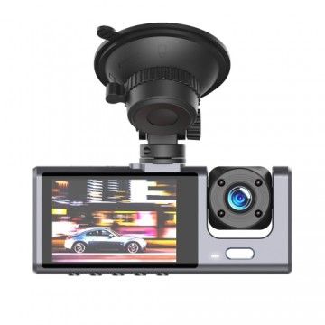 XO camera car XJ03 front rear recorder FullHD black