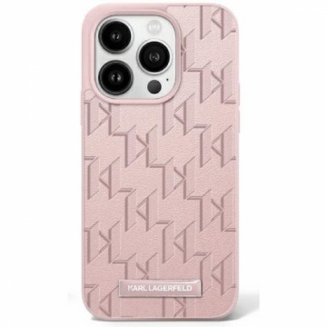 Karl Lagerfeld KLHMP16XPKHPORPP iPhone 16 Pro Max 6.9" różowy|pink hardcase Hot Stamp Magsafe