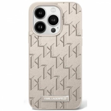 Karl Lagerfeld KLHMP16XPKHPORPE iPhone 16 Pro Max 6.9" beżowy|beige hardcase Hot Stamp Magsafe