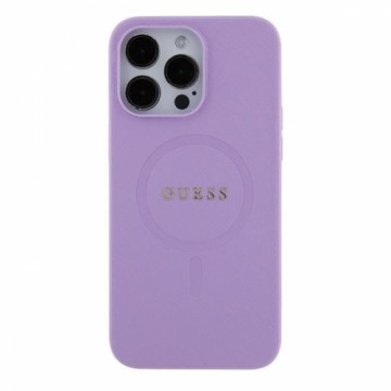 Guess GUHMP16SPSAHMCU iPhone 16 16 6.1" fioletowy|purple hardcase Saffiano MagSafe