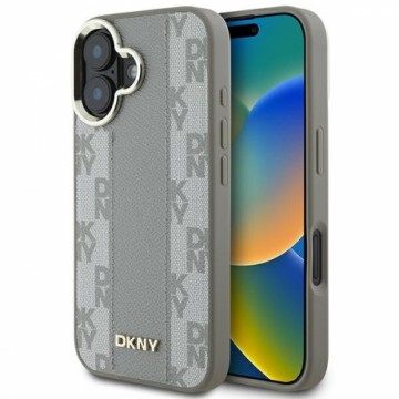 DKNY DKHMP16SPCPVSLE iPhone 16 6.1" beżowy|beige hardcase Checkered Pattern Magsafe