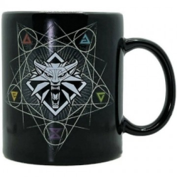 Krūze Good Loot The Witcher 3 Witcher signs Heat Reveal Mug