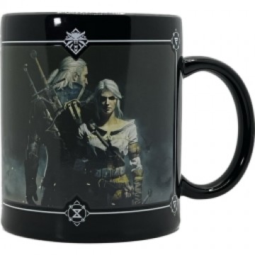 Krūze Good Loot The Witcher 3 Geralt & Ciri Heat Reveal Mug