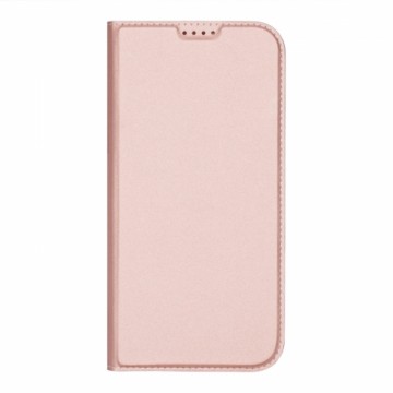 Dux Ducis Skin Pro iPhone 16 Pro Max Case with Flip and Card Slot - Pink