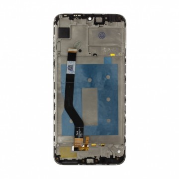 For_huawei LCD Display + Touch Unit + Front Cover Huawei Y7 2019 Black (11pin) No Logo