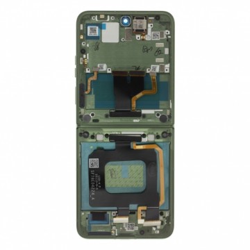 Motorola RAZR 50 Ultra LCD Display + Touch Unit + Front Cover Spring Green (Service Pack)