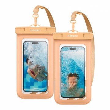 Spigen Aqua Shield A601 case waterproof IPX8 - orange 2 pcs.