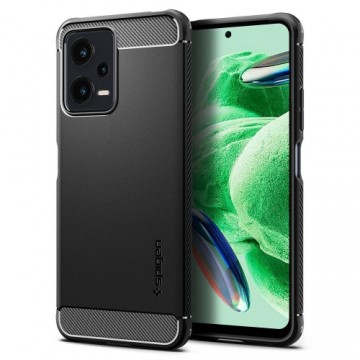 Spigen RUGGED ARMOR XIAOMI REDMI NOTE 12 5G | POCO X5 5G MATTE BLACK